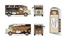 Food truck design made by Jessica